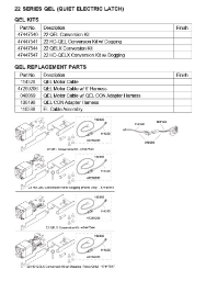 22 SERIES QEL (QUIET ELECTRIC LATCH)